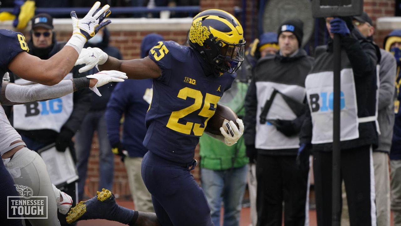 Former Michigan Wolverines Star Running Back Hassan Haskins May Be Steal of  the National Football League Draft's Later Rounds - Inside the Knights