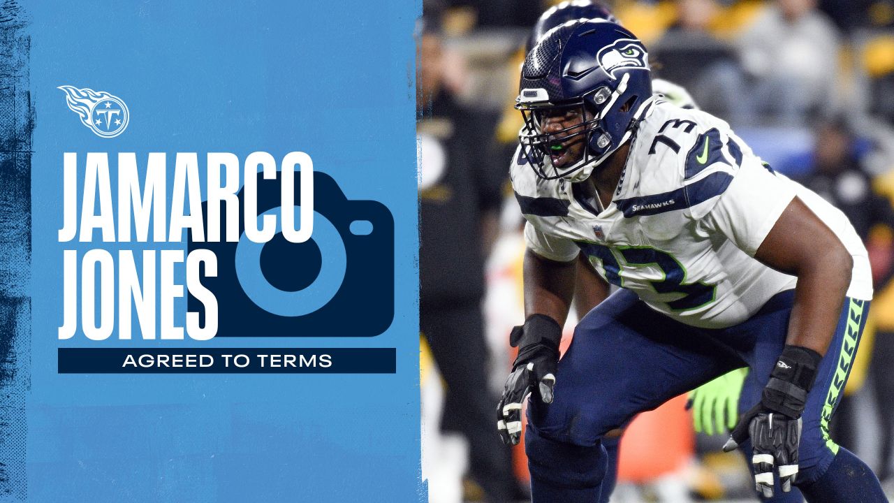 Titans waive offensive lineman Jamarco Jones