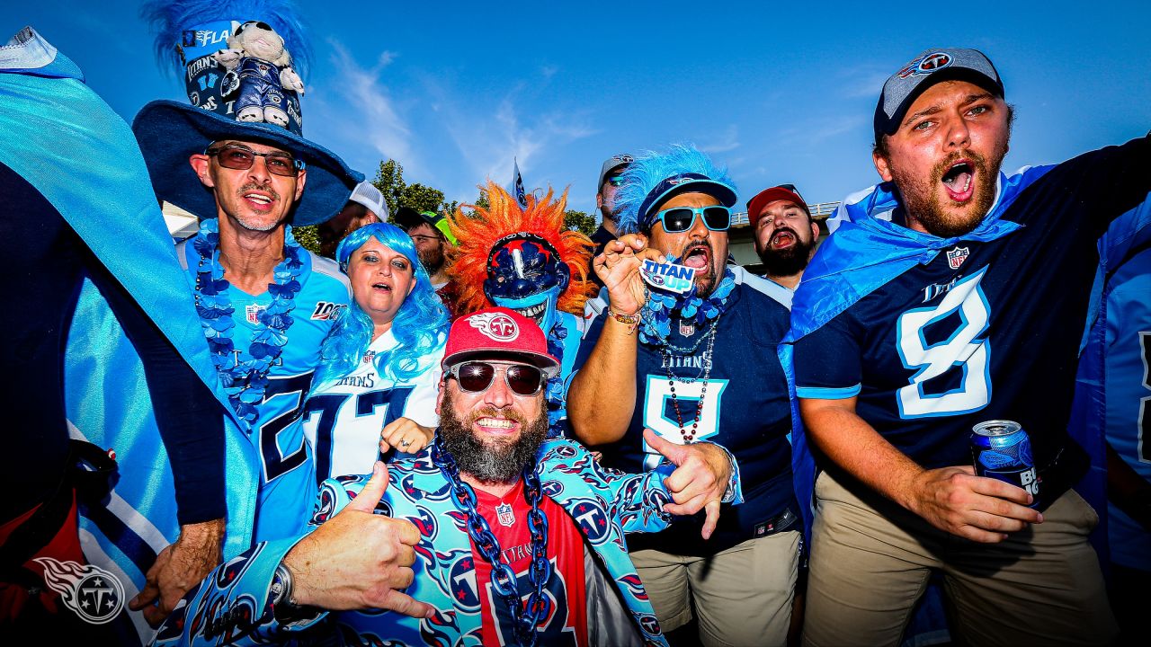 Titans Fans 'Titan Up' in Atlanta