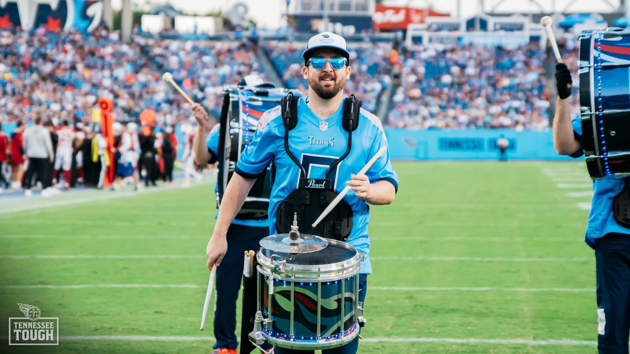 Drumline In Action Vs. Cardinals