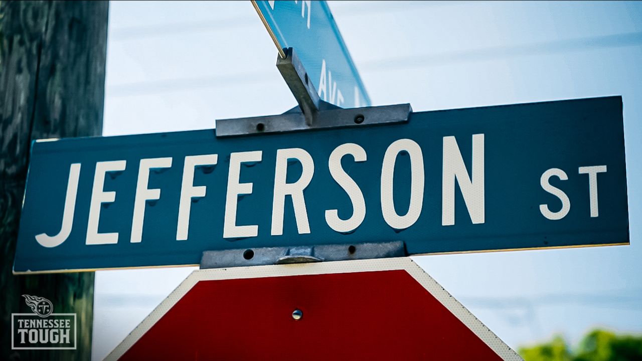 Tennessee Titans Street Sign