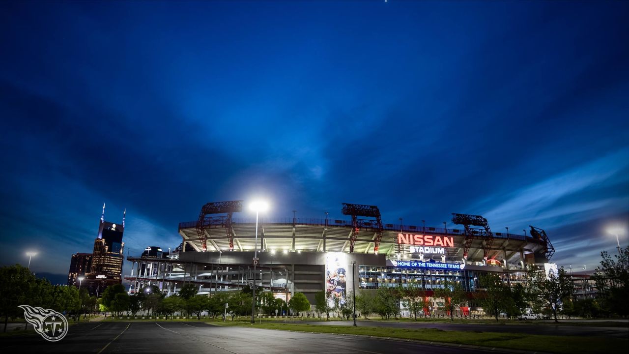 Nashville Tennessee Football Stadium on the Cumberland River Panorama  Photograph by Gregory Ballos - Fine Art America