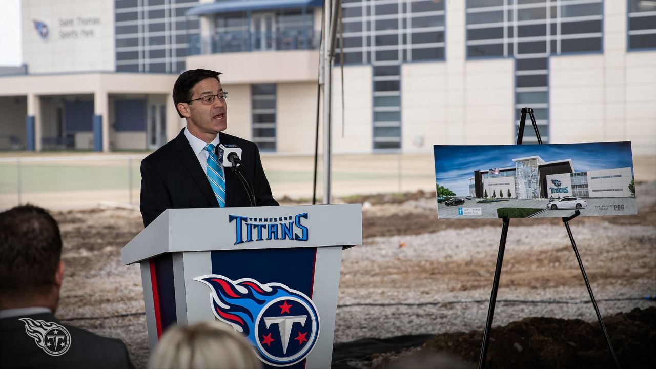 Titans Break Ground on Expansion of Saint Thomas Sports Park