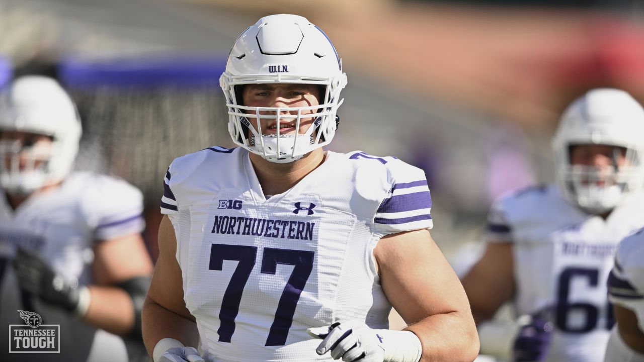 Titans Select Northwestern OL Peter Skoronski in the First Round of  Thursday's NFL Draft