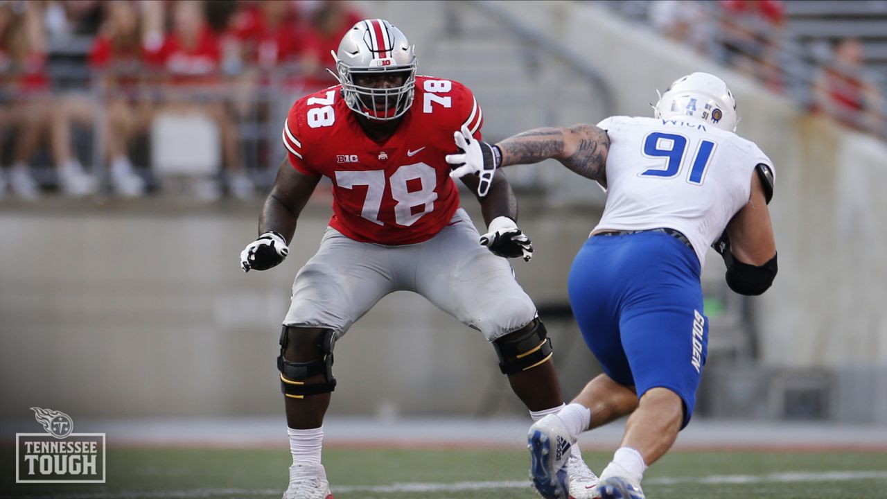 Tennessee Titans select Ohio State's Nicholas Petit-Frere with 69th overall  pick in draft