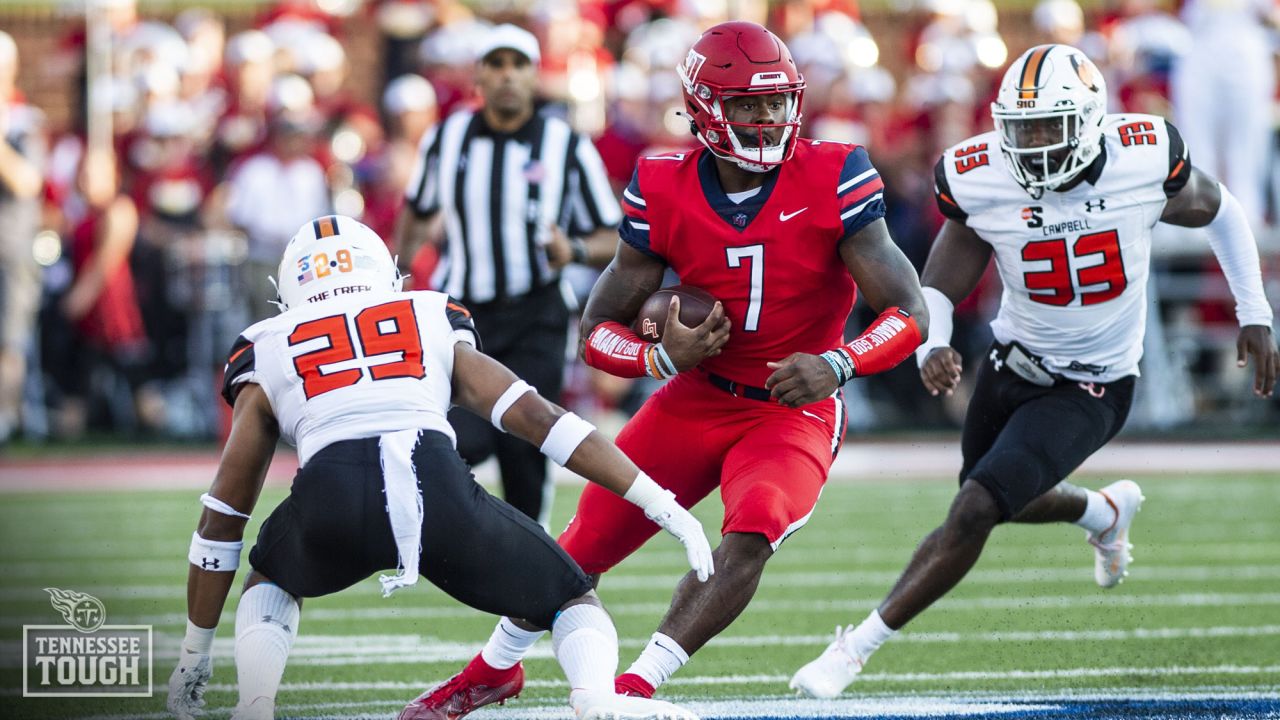 Titans Trade Up to Draft Liberty QB Malik Willis in Third Round of the NFL  Draft