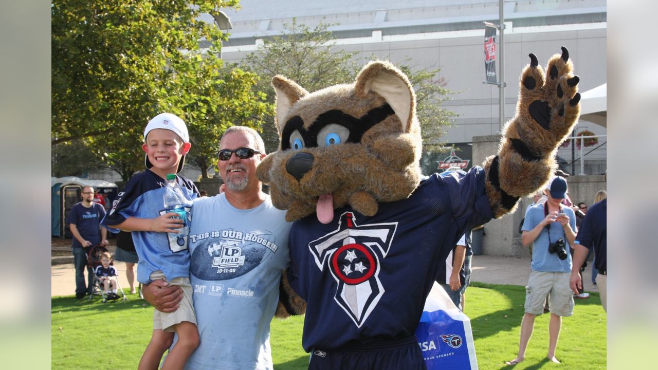 Titans Playoff Pep Rally in Nashville at 6th & Peabody