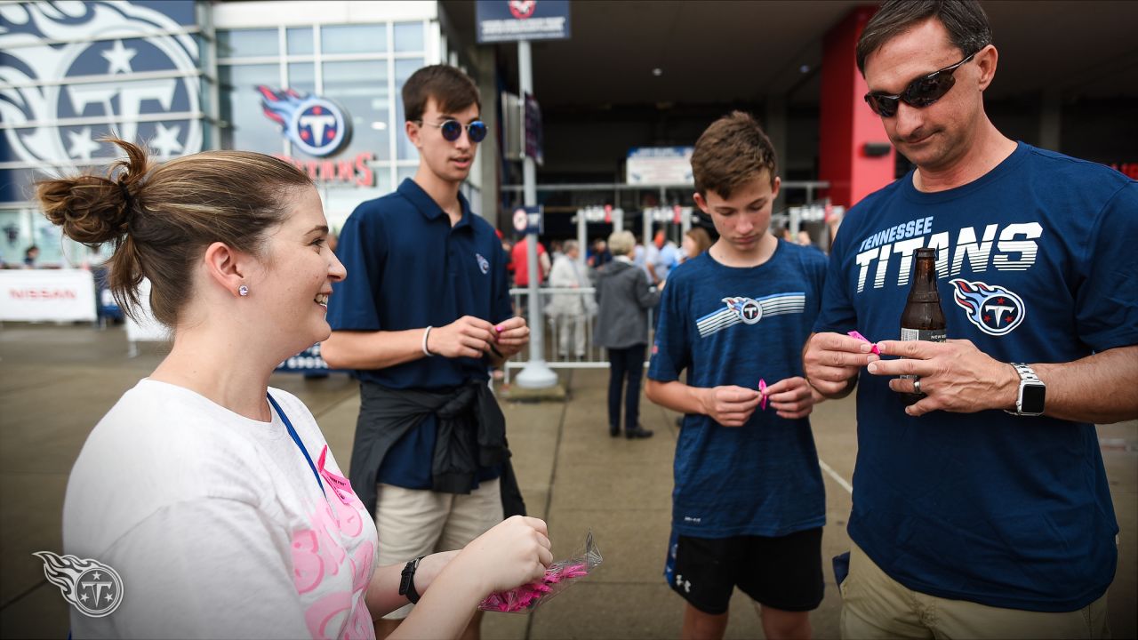 Titans Celebrate Cancer Survivors, Stress Awareness