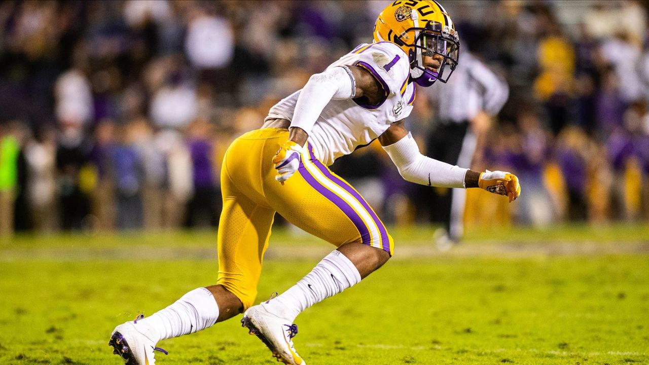 Ex- LSU cornerback Kristian Fulton, even without Vegas draft night glitz,  embracing the moment, LSU