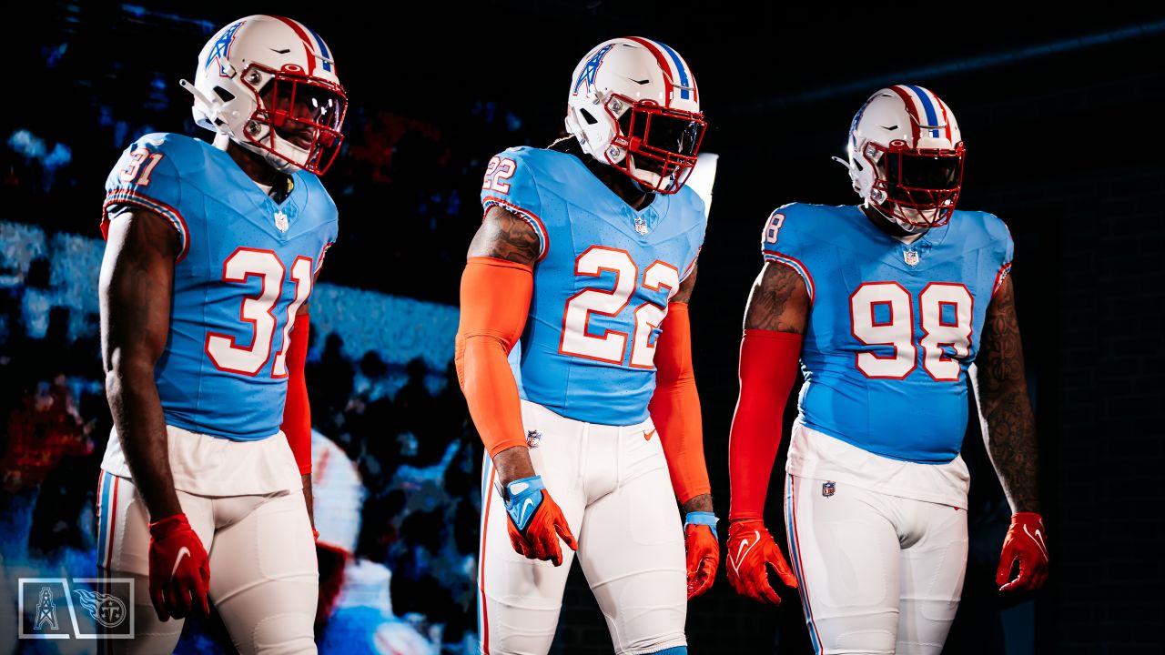 Texans could add Oilers color to new uniforms