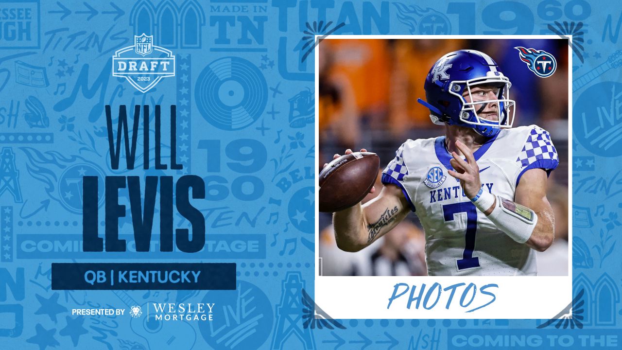 Titans Move Up, Select QB Will Levis in Second Round of Friday's