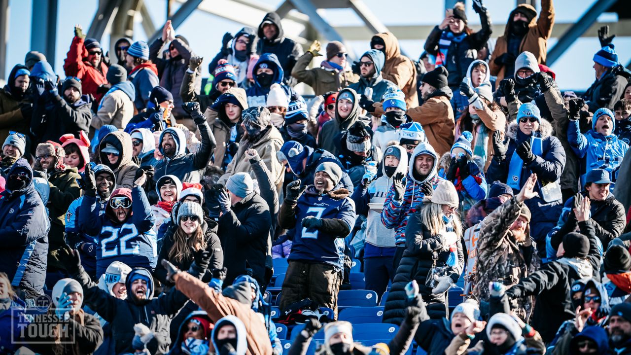 Tennessee Titans Fans In Houston