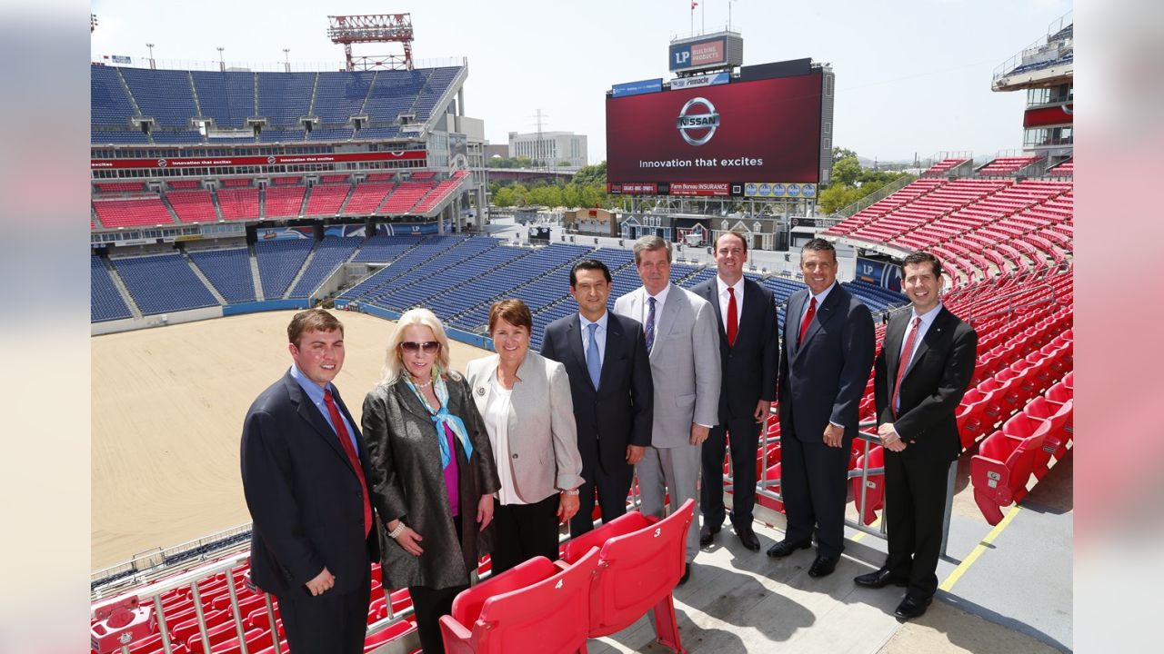 Tennessee Titans announce Nissan partnership; stadium rebranded as