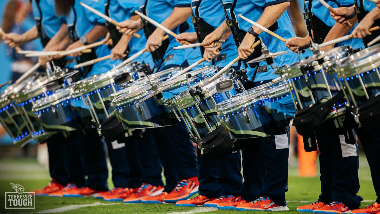 Drumline In Action Vs. Cardinals