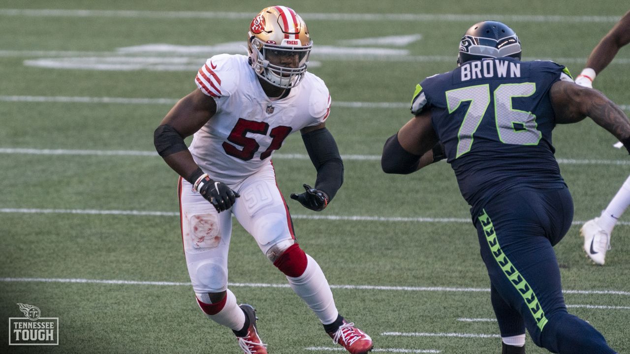 49ers top 10 performances from 2021: #9 - Azeez Al-Shaair versus the  Seahawks - Niners Nation