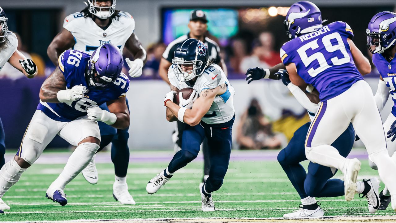 Tennessee Titans vs. Minnesota Vikings in Minneapolis in preseason game