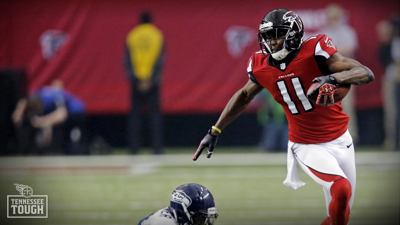 Tampa Bay Buccaneers cornerback Sean Murphy-Bunting (23) works during the  second half of an NFL football game against the Atlanta Falcons, Sunday,  Dec. 5, 2021, in Atlanta. The Tampa Bay Buccaneers won