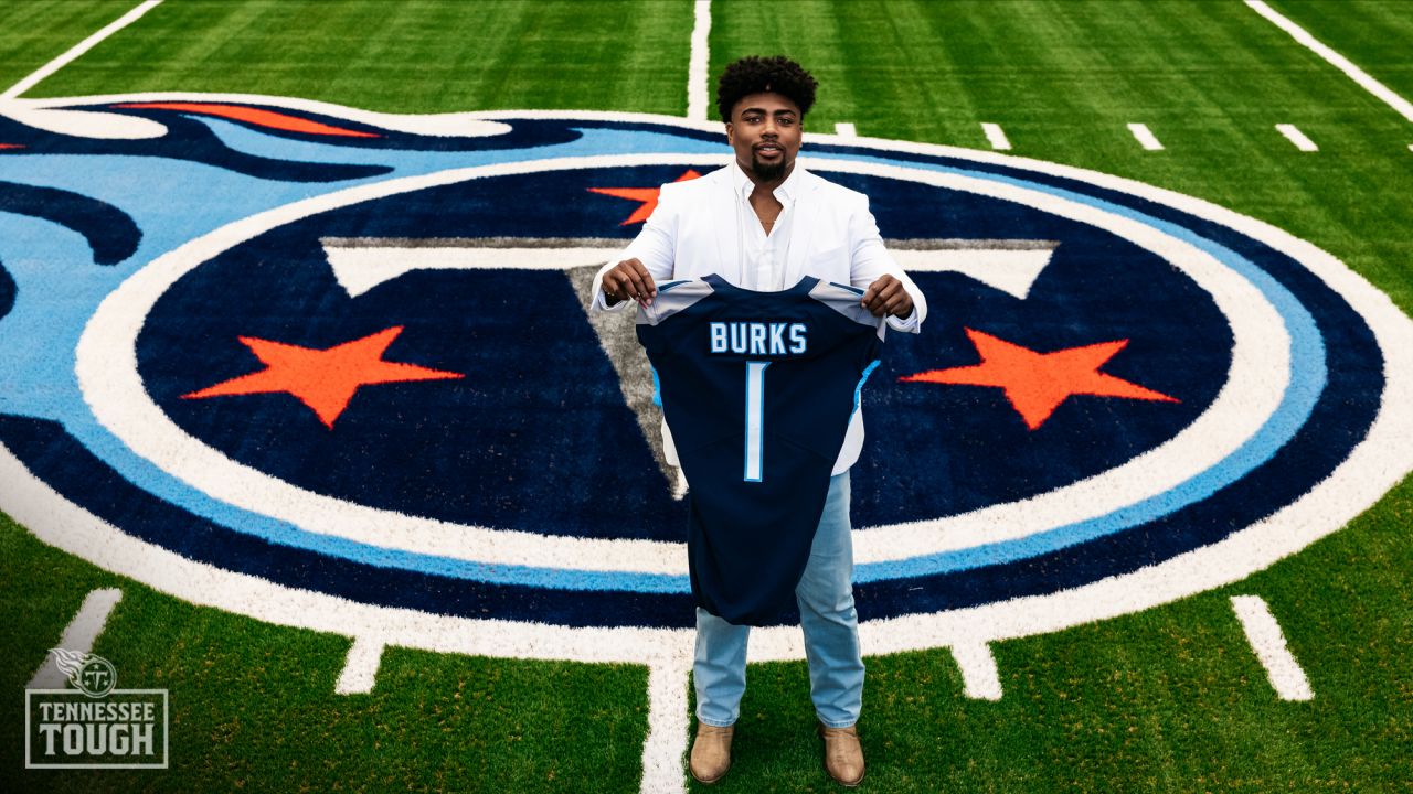 Tennessee Titans: Treylon Burks 2022 - Officially Licensed NFL Removab