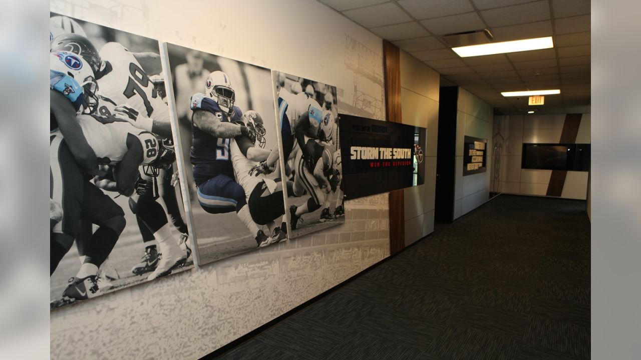 Titans marvel at sharp locker room, facility renovations