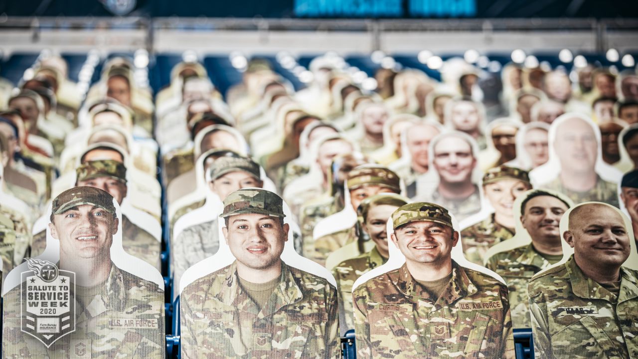 Salute to Service  Cardboard Cutouts