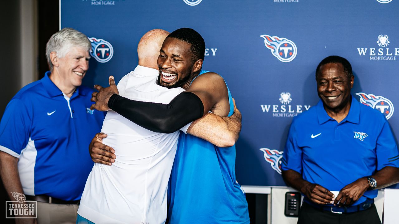 Titans' Byard honored with jersey retirement at MTSU