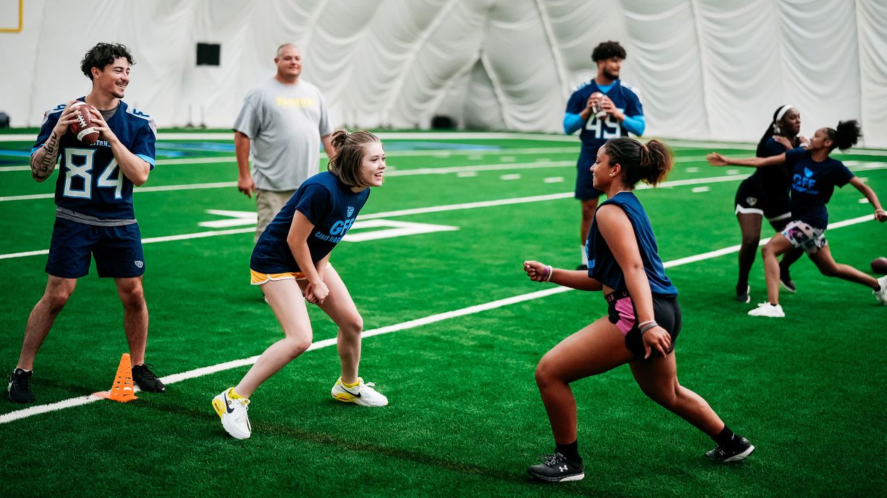 Tennessee Titans donate uniforms to MNPS Girls Flag Football Teams