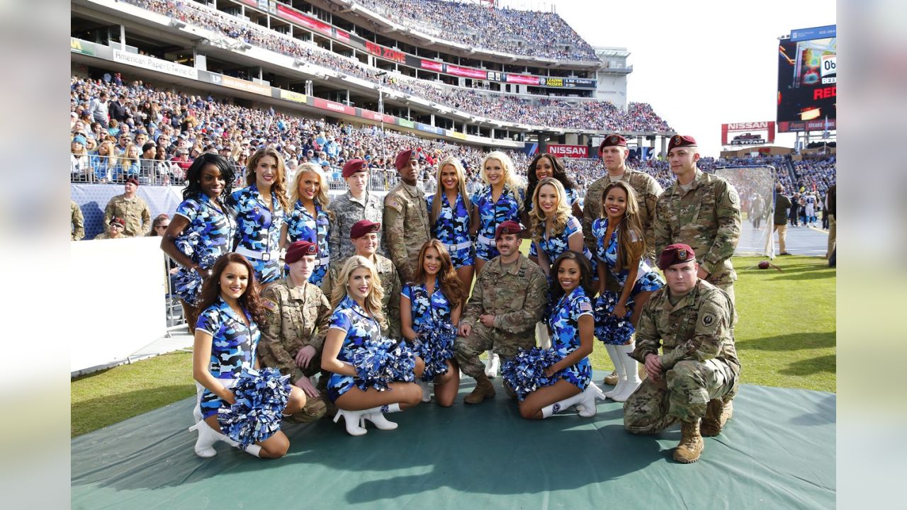 Tenn. Titans honor military members with 'Salute to Service' game