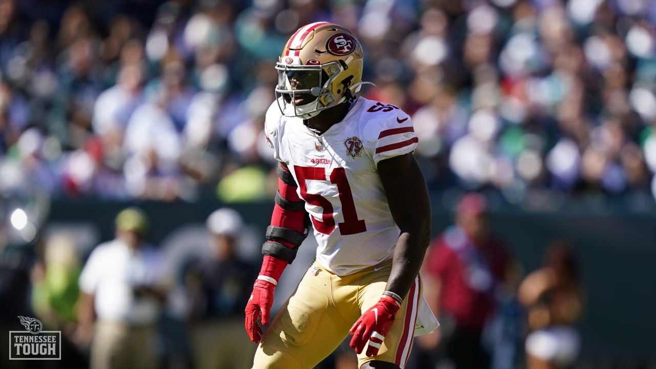 Titans Agree to Terms With Former 49ers LB Azeez Al-Shaair