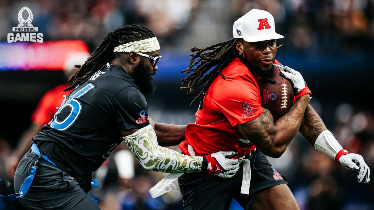 From the Pro Bowl: Titans RB Derrick Henry, Raiders RB Josh Jacobs