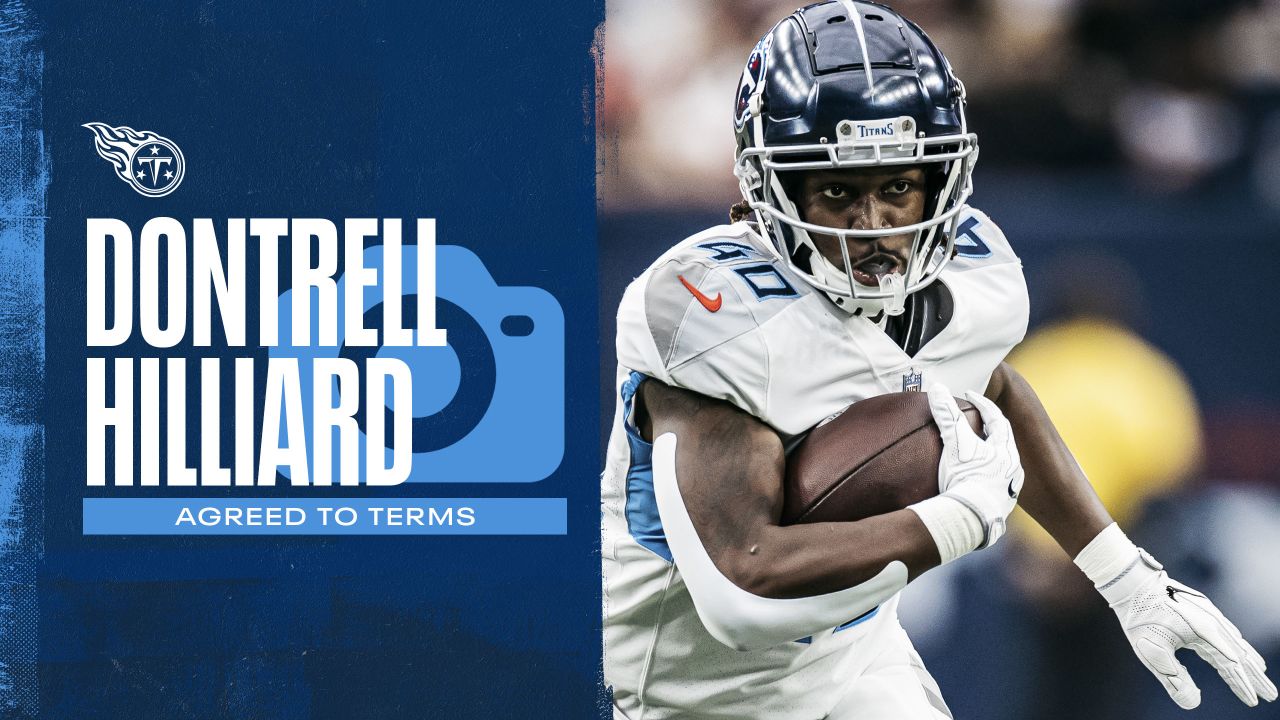 Titans RB Dontrell Hilliard Aims to Carve Out a Role for Himself in 2022