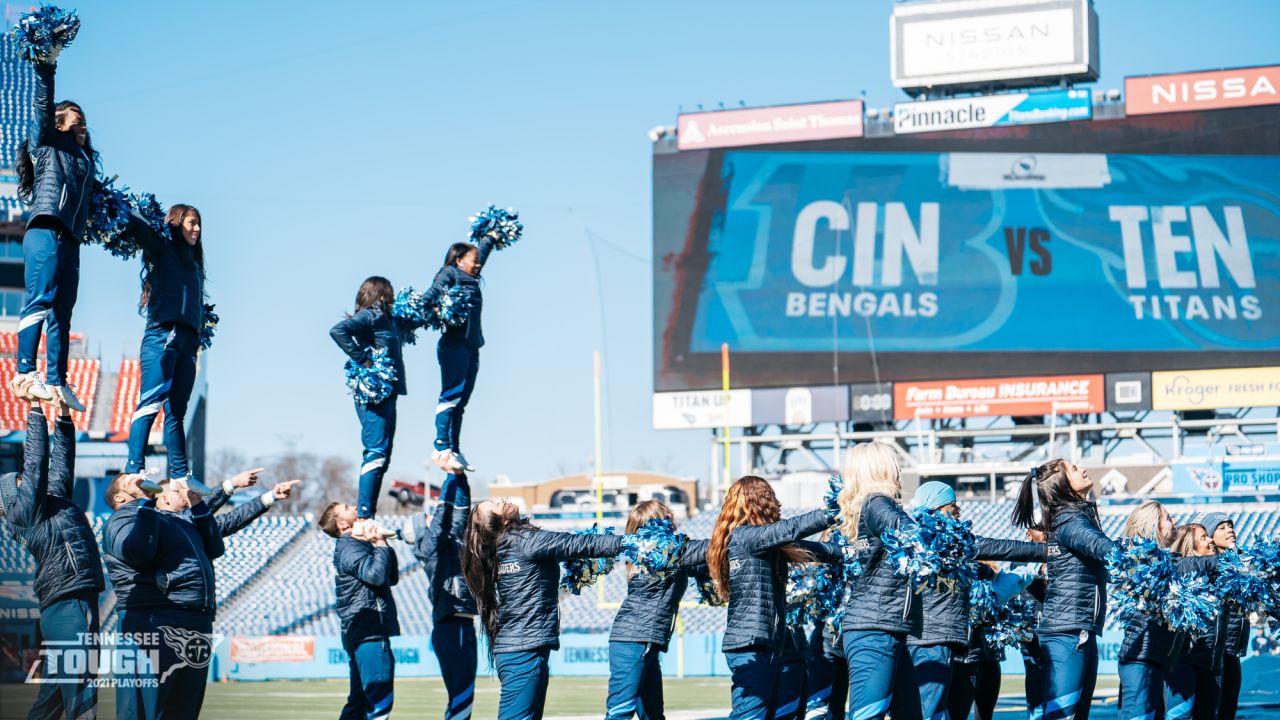 Titans Cheerleaders  Divisional Round vs. Bengals