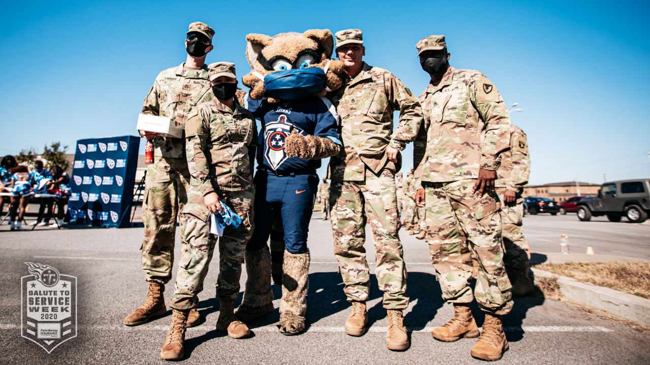 Chargers host numerous for 'Salute to Service' in support of military