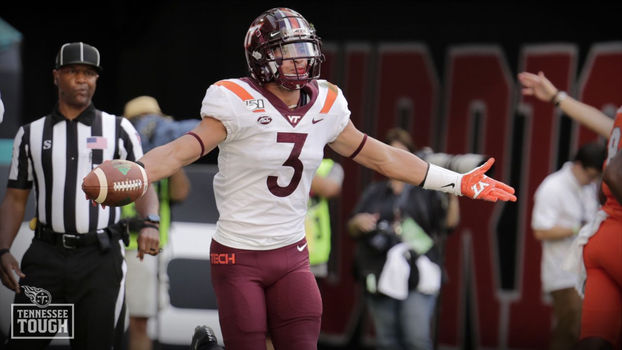 Titans Select Virginia Tech CB Caleb Farley in First Round of the NFL Draft