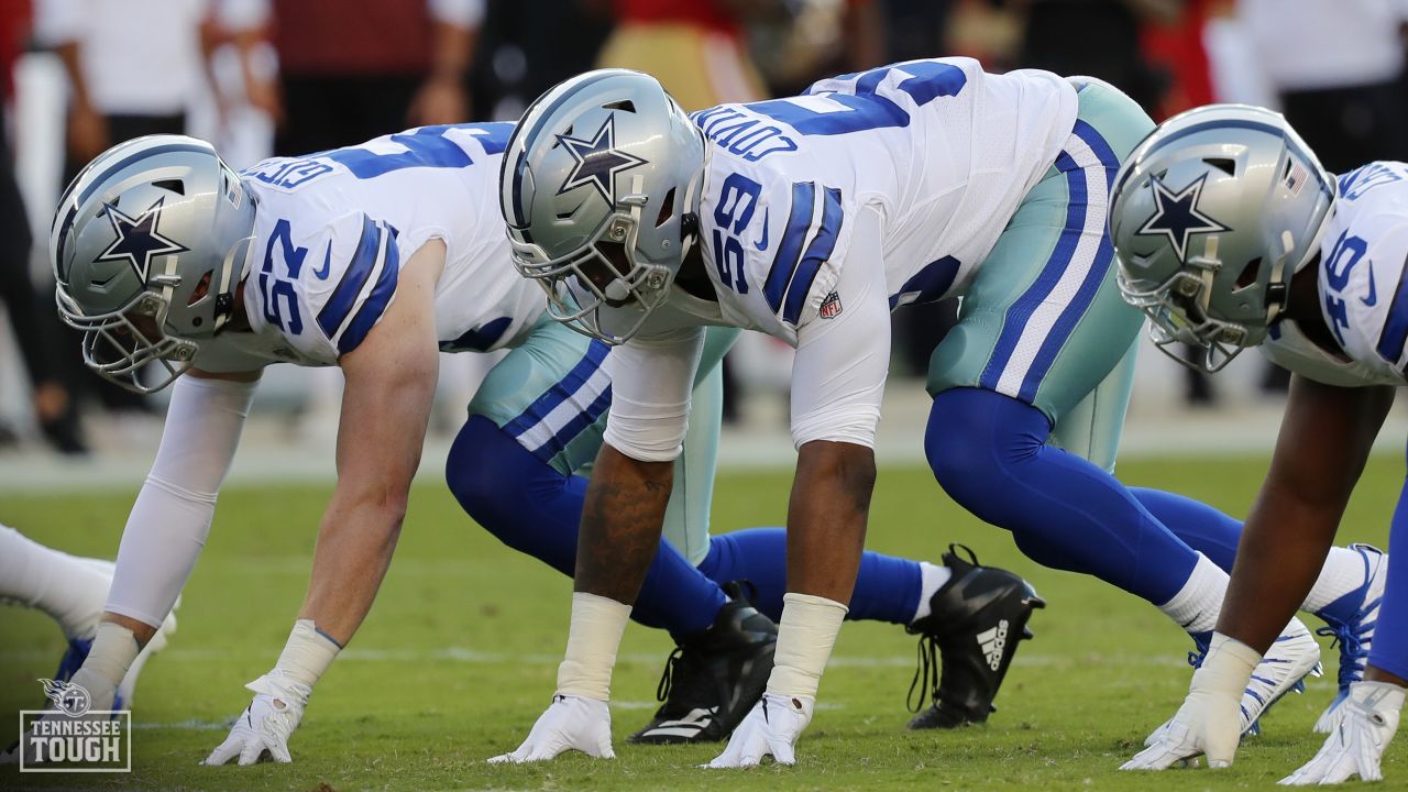 Dallas Cowboys linebacker Luke Gifford (57) in action during the