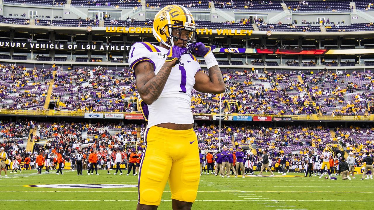 Ex- LSU cornerback Kristian Fulton, even without Vegas draft night glitz,  embracing the moment, LSU