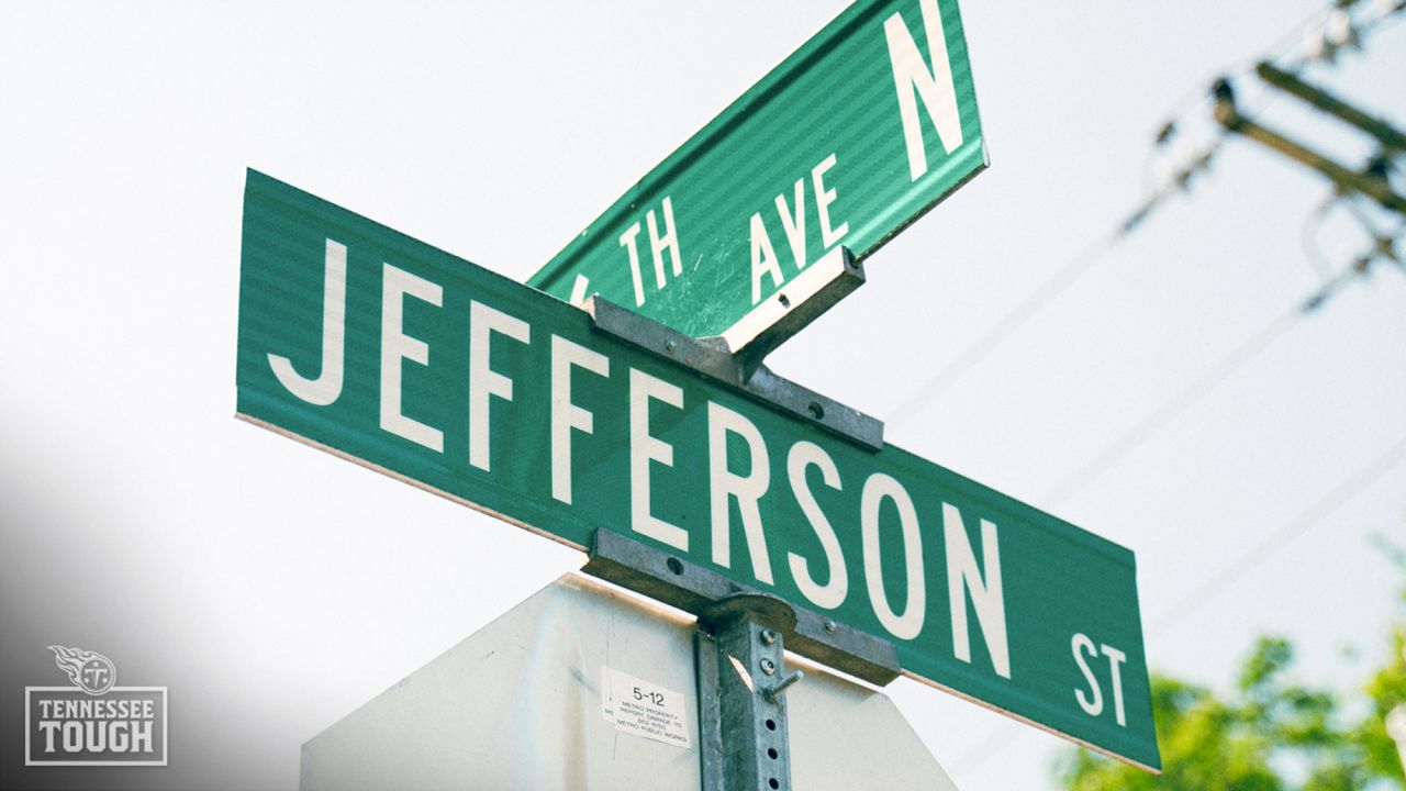 Tennessee Titans Street Sign