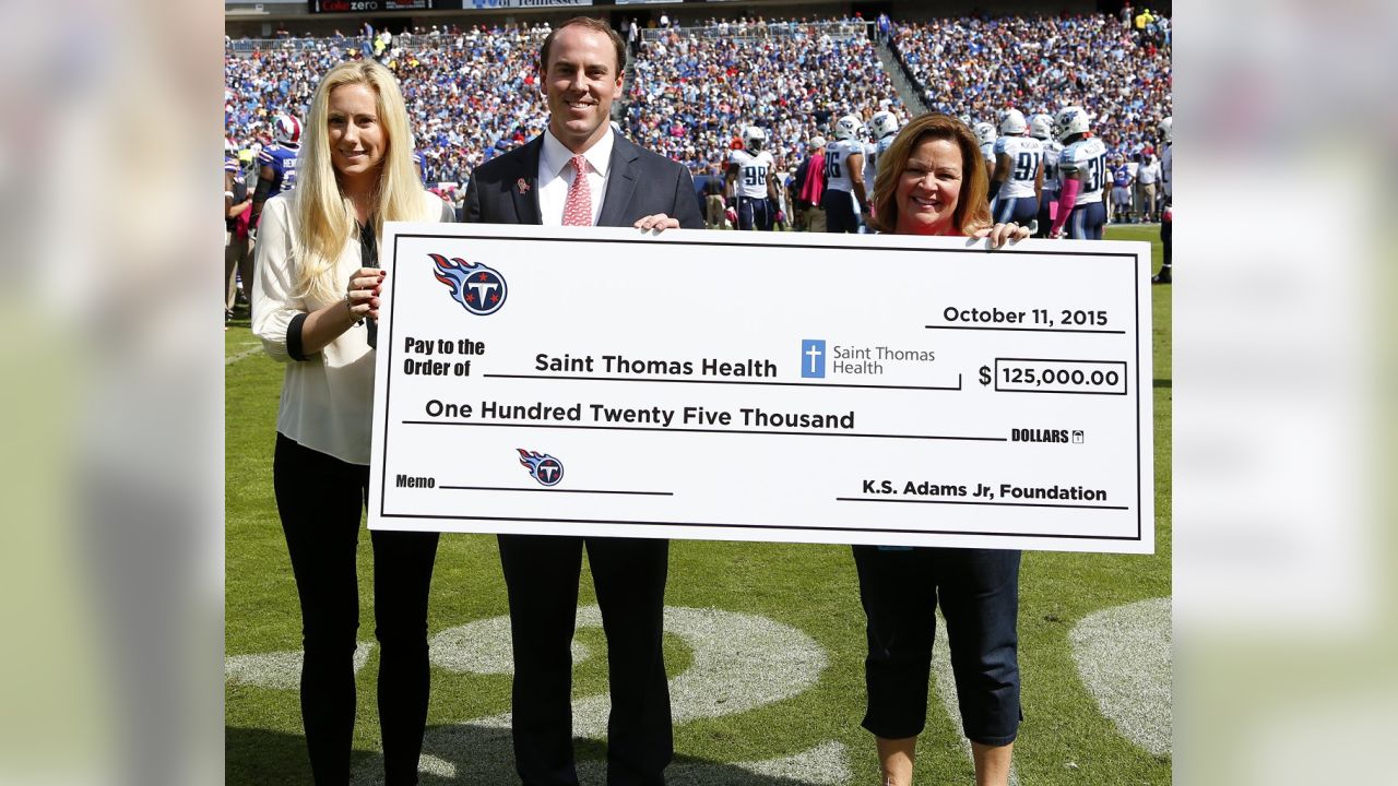 Titans Celebrate Cancer Survivors, Stress Awareness