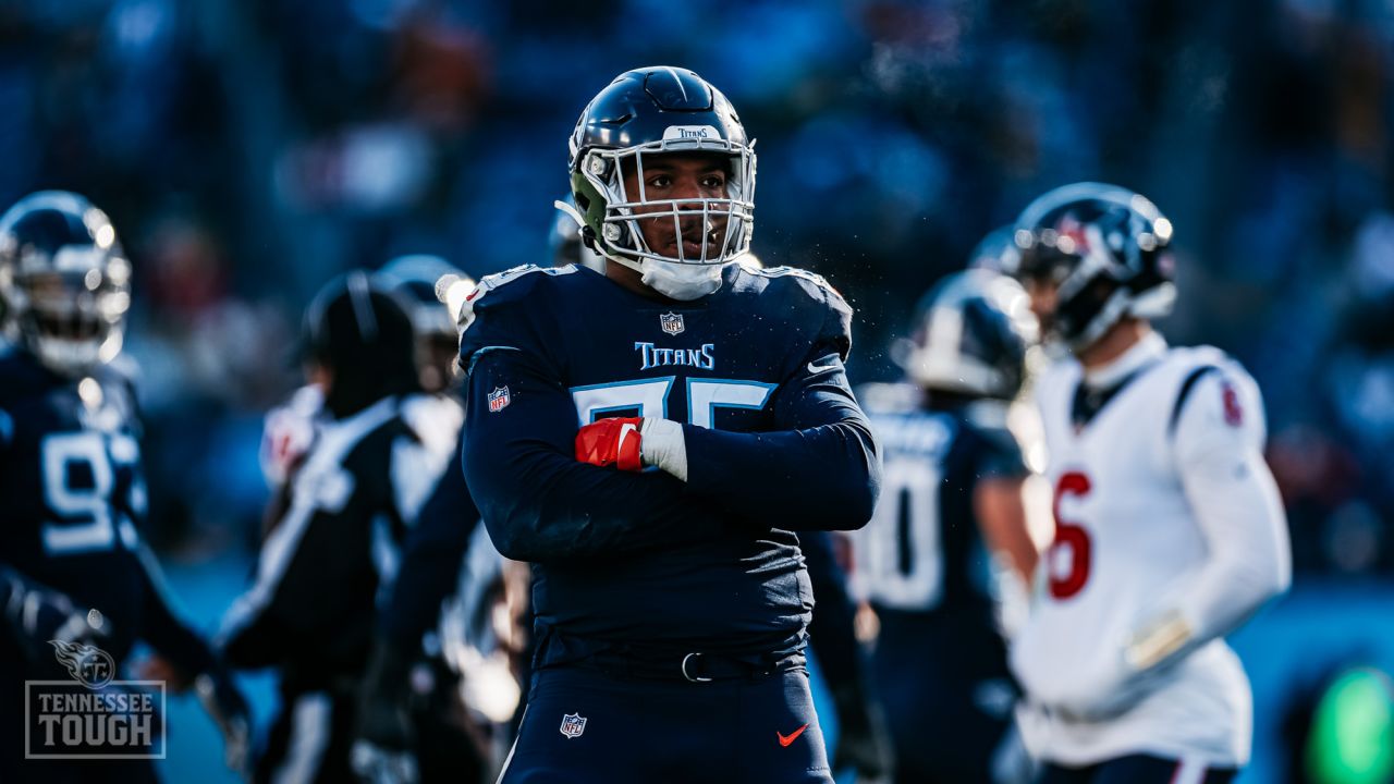 Tennessee Titans defensive back Kevin Byard (31) lines up for the snap  during an NFL football game against the Houston Texans on Sunday, October  30, 2022, in Houston. (AP Photo/Matt Patterson Stock