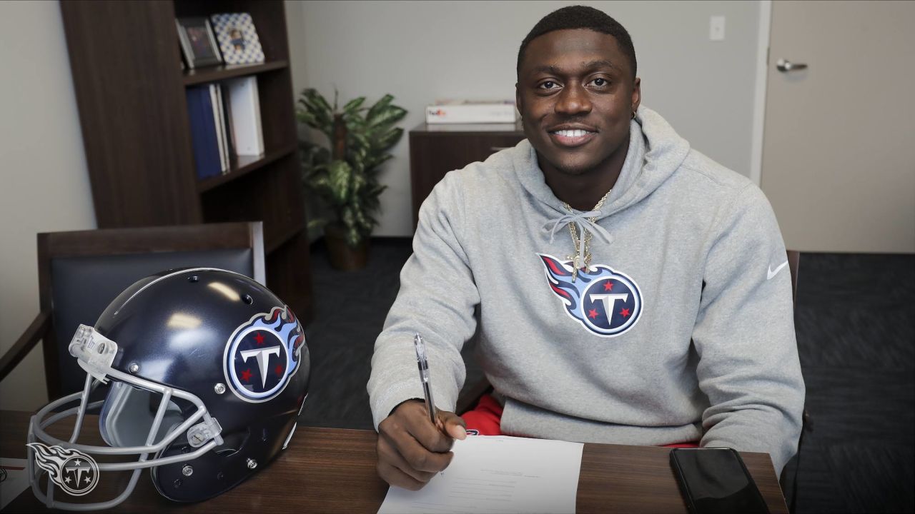 Titans' rookies lead group effort to help replace A.J. Brown - The San  Diego Union-Tribune