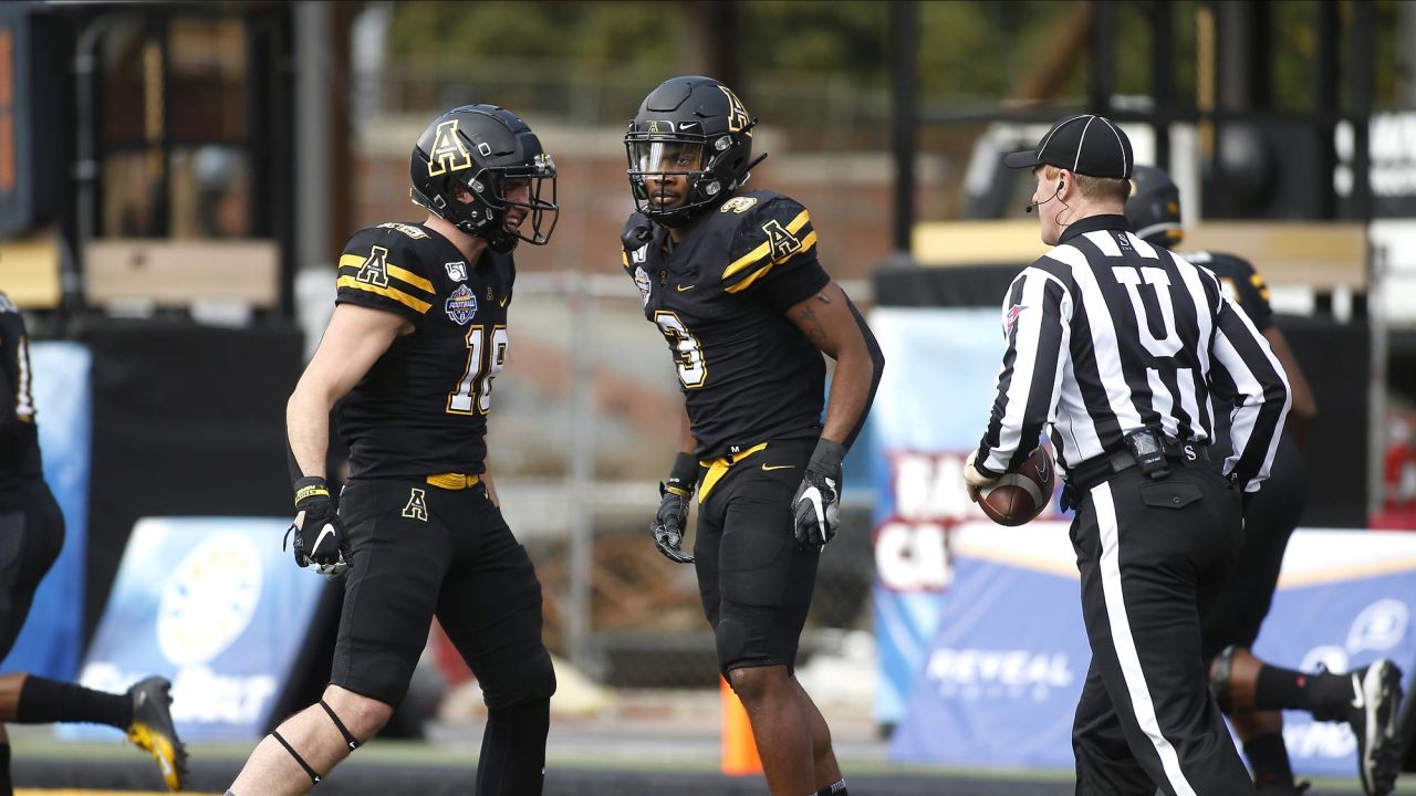 App State's Darrynton Evans provides pop to a staggered offense on Saturday