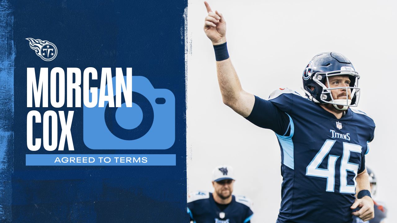 Titans Agree to Terms on One-Year Extension With Long Snapper Morgan Cox