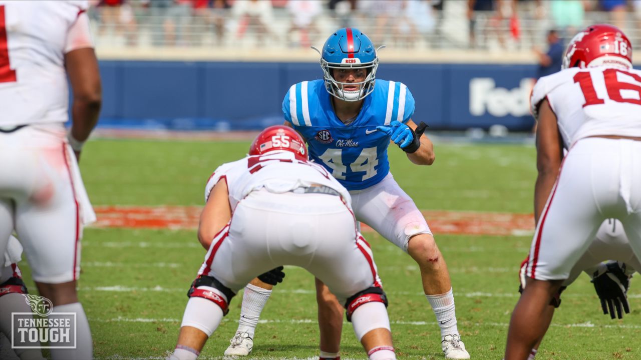 Tennessee Titans select Ole Miss' Chance Campbell in 2022 NFL Draft