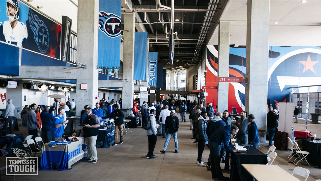 Tennessee Titans, Tennessee Football Coaches Association Welcome Hundreds  of High School Coaches and College Recruiters for Annual Recruitment Fair