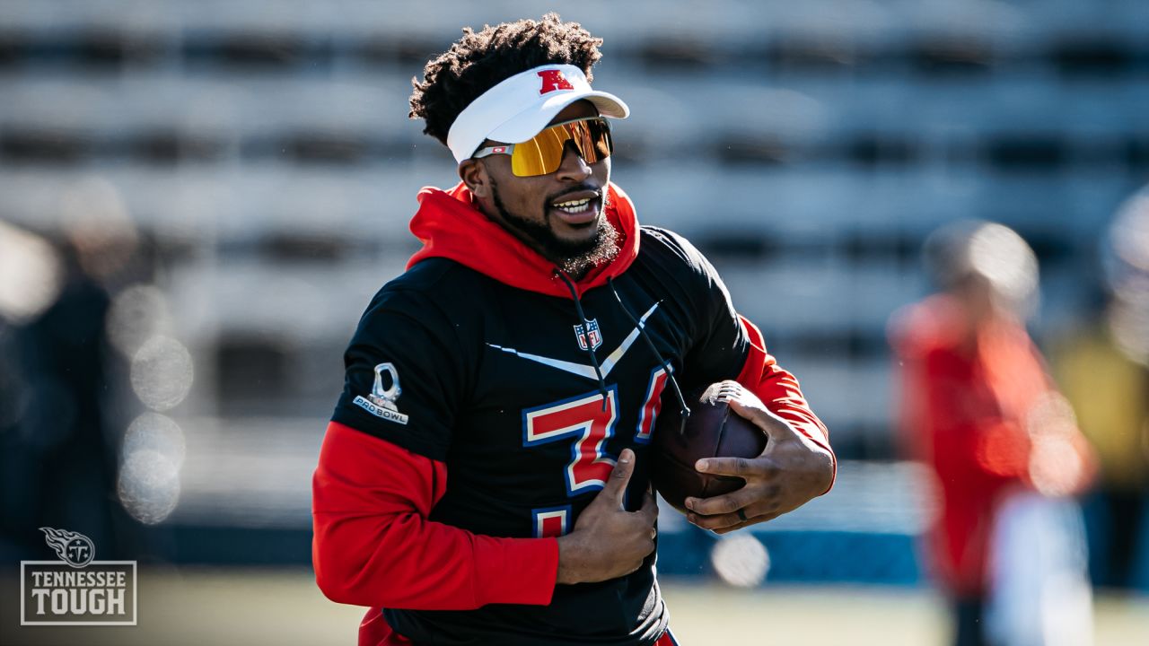 Jeffery Simmons at Pro Bowl Practice