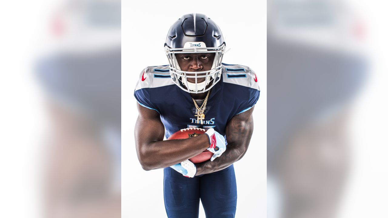 Titans WR A.J. Brown at NFL Rookie Premiere