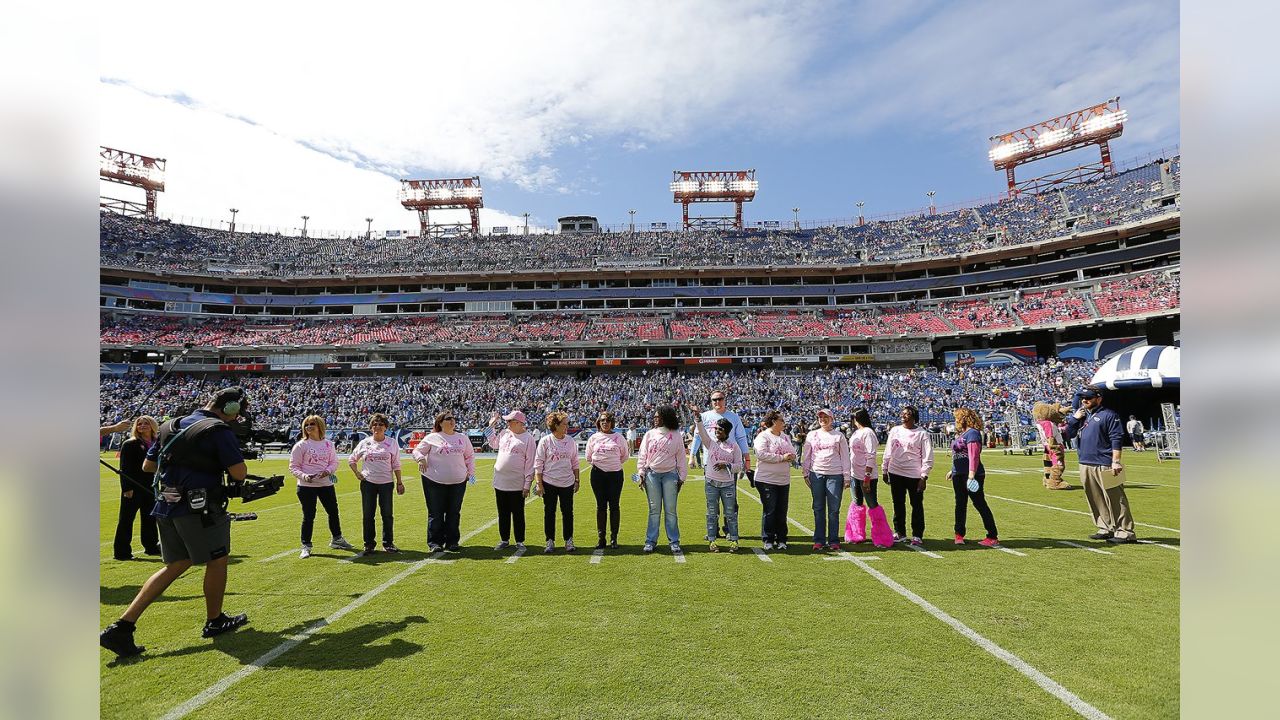 Titans Launch H.S. Breast Cancer Awareness Program