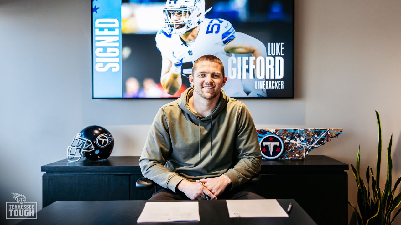 Cowboys ST coach sent funny text to Titans GM after Luke Gifford deal