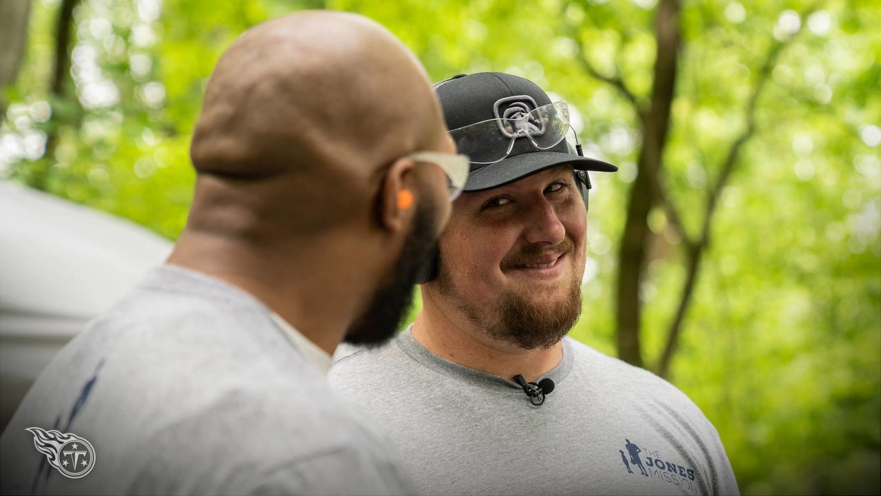 Ben Jones Named Titans Walter Payton Man of the Year 