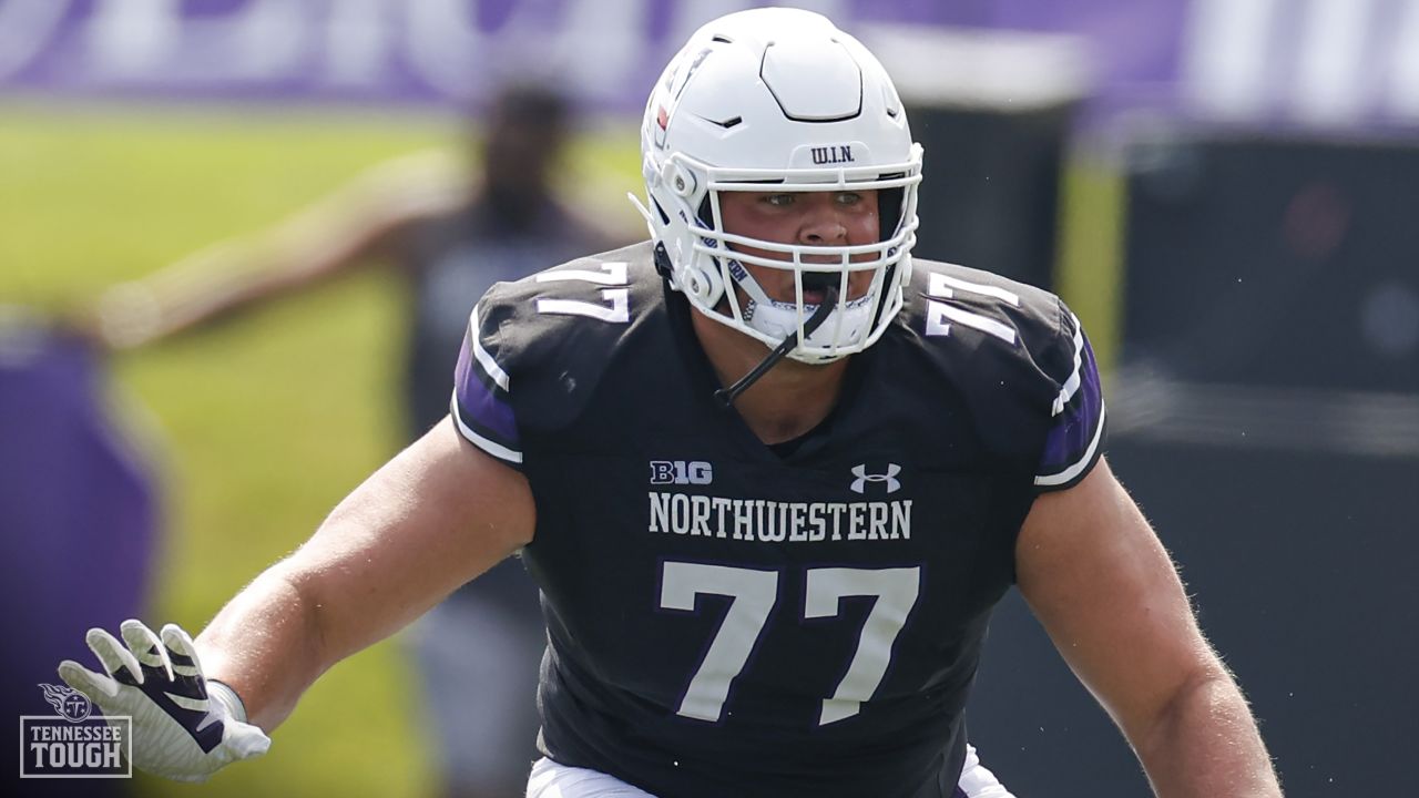 Titans Select Northwestern OL Peter Skoronski in the First Round of  Thursday's NFL Draft