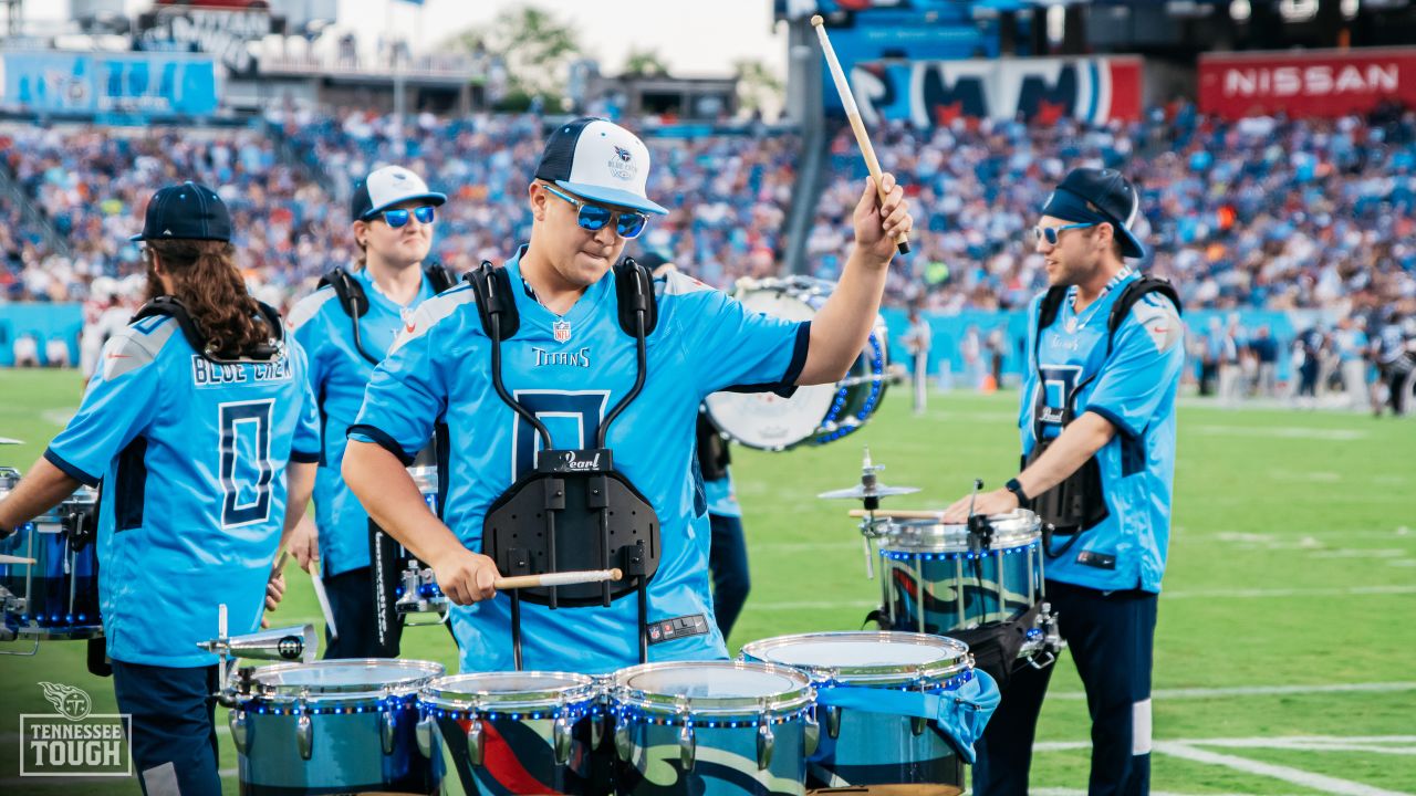 Drumline In Action Vs. Cardinals